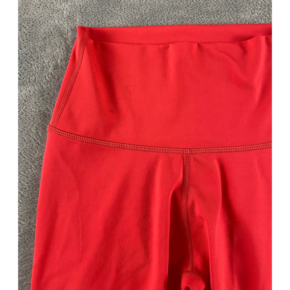 Papaya Active Womens Red High Waisted Cropped Leggings Size S PP5120 Athletic - Picture 4 of 16